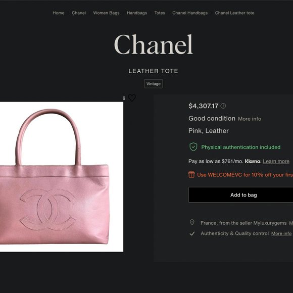 Chanel Pink Classic Cavair CC Tote - Picture 14 of 15